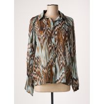 SIGNE NATURE - Chemisier vert en polyester - Femme - Taille 40 - Modz