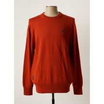 RAW-7 - Pull marron en merinos - Homme - Taille L - Modz