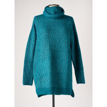 RAGWEAR - Pull tunique bleu en acrylique - Femme - Taille 34 - Modz