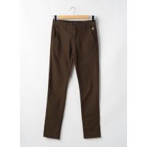 BENSON & CHERRY - Pantalon slim vert en coton - Homme - Taille 38 - Modz