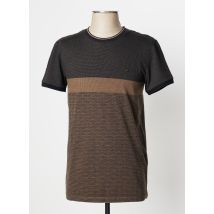 BENSON & CHERRY - T-shirt beige en polyester - Homme - Taille S - Modz