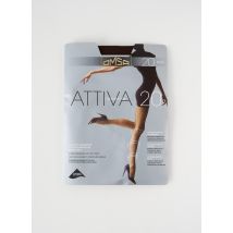 OMSA - Collants marron en polyamide - Femme - Taille 2 - Modz