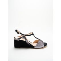 UNISA - Sandales/Nu pieds gris en cuir - Femme - Taille 40 - Modz