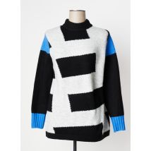 SCORZZO - Pull tunique noir en acrylique - Femme - Taille 38 - Modz