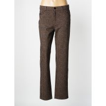 LEO & UGO - Pantalon chino marron en viscose - Femme - Taille 42 - Modz
