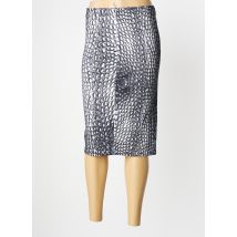 JEI'S BY LETIZIA DENARO - Jupe mi-longue gris en viscose - Femme - Taille 38 - Modz