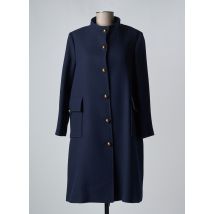 LAURENCE BRAS - Manteau long bleu en viscose - Femme - Taille 34 - Modz