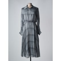 SHIRTAPORTER - Robe longue gris en polyester - Femme - Taille 42 - Modz