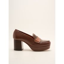 VALERIE BOURGOIN - Mocassins marron en cuir - Femme - Taille TU - Modz