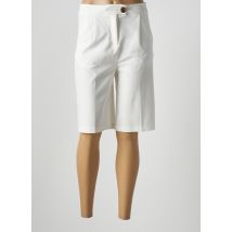 B.YOUNG - Bermuda blanc en polyester - Femme - Taille 36 - Modz