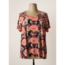 QUATRE VINGT JOURS - T-shirt rouge en viscose - Femme - Taille 46 - Modz