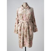 BARANDI - Robe de chambre beige en polyester - Femme - Taille 46 - Modz