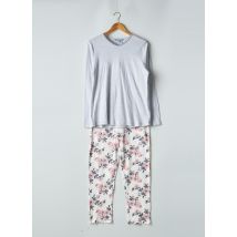 BARANDI - Pyjama gris en coton - Femme - Taille 32 - Modz
