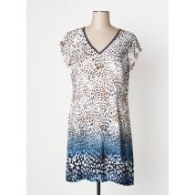 PAUSE CAFE - Robe courte noir en viscose - Femme - Taille 40 - Modz