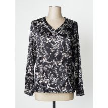 PAUSE CAFE - Blouse noir en polyester - Femme - Taille 40 - Modz