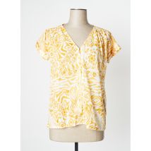 7 SEASONS - Chemisier jaune en coton - Femme - Taille 40 - Modz
