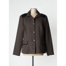 MAE MAHE - Blazer marron en coton - Femme - Taille 44 - Modz