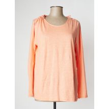 FLEUR DE SEL - T-shirt orange en lin - Femme - Taille 44 - Modz