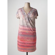 CONCEPT K - Robe mi-longue beige en polyester - Femme - Taille 46 - Modz