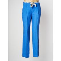 MAE MAHE - Pantalon chino bleu en lin - Femme - Taille 36 - Modz