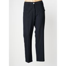 MAR MAILLE - Pantalon chino bleu en polyester - Femme - Taille 42 - Modz