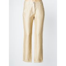 FLEUR DE SEL - Pantalon casual beige en lin - Femme - Taille 38 - Modz