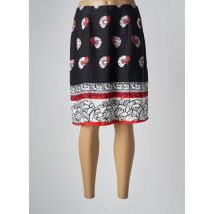 PAUSE CAFE - Jupe mi-longue noir en viscose - Femme - Taille 40 - Modz