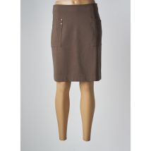 MALOKA - Jupe mi-longue vert en viscose - Femme - Taille 38 - Modz