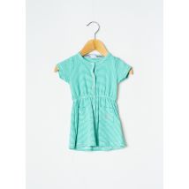 PETIT BATEAU - Robe mi-longue vert en coton - Fille - Taille TU - Modz