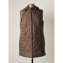 RABE - Doudoune marron en polyester - Femme - Taille 46 - Modz