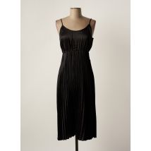 LES P'TITES BOMBES - Robe mi-longue noir en polyester - Femme - Taille 40 - Modz