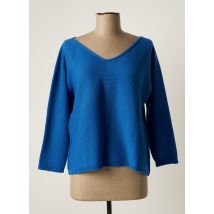 SEE THE MOON - Pull bleu en acrylique - Femme - Taille 34 - Modz