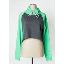 SWEET PANTS - Sweat-shirt à capuche vert en coton - Femme - Taille 34 - Modz