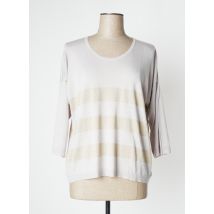 MONTAGUT - Pull beige en cachemire - Femme - Taille 40 - Modz