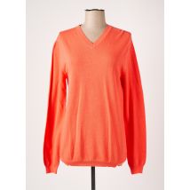 MONTAGUT - Pull orange en coton - Femme - Taille 38 - Modz