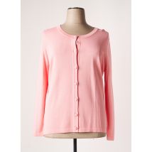 WEILL - Gilet manches longues rose en viscose - Femme - Taille 48 - Modz
