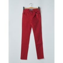 LEVIS - Pantalon slim rouge en coton - Femme - Taille TU - Modz