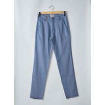 BLUE SIDE - Pantalon slim bleu en coton - Homme - Taille 38 - Modz