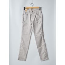 BLUE SIDE - Pantalon slim beige en coton - Homme - Taille 38 - Modz