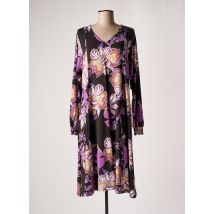 ZHENZI - Robe mi-longue noir en viscose - Femme - Taille 42 - Modz