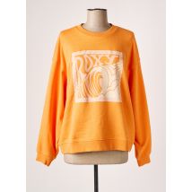 ROXY - Sweat-shirt orange en coton - Femme - Taille 34 - Modz