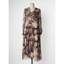 TWINSET - Robe longue noir en polyester - Femme - Taille 36 - Modz