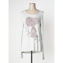 PRINCESS GOES HOLLYWOOD - Top gris en viscose - Femme - Taille 40 - Modz