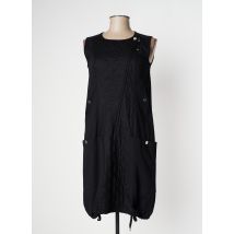 HIGH - Robe mi-longue noir en viscose - Femme - Taille 38 - Modz