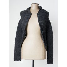 TRICOT CHIC - Gilet manches longues gris en laine - Femme - Taille 42 - Modz