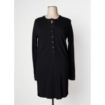 MANILA GRACE - Robe mi-longue noir en viscose - Femme - Taille 42 - Modz