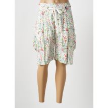 HICH USE - Bermuda blanc en coton - Femme - Taille 38 - Modz