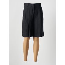 MAXMARA - Bermuda noir en lin - Femme - Taille 38 - Modz