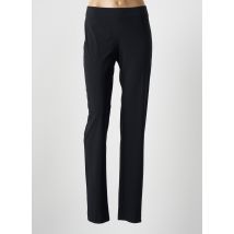 BLEU BLANC ROUGE - Pantalon slim noir en polyamide - Femme - Taille 44 - Modz