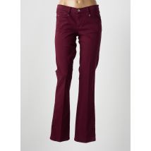 MER DU NORD - Pantalon slim rouge en coton - Femme - Taille W31 - Modz